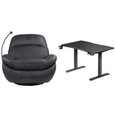 GamerTek Chill Pod - Black Edition with AndaSeat Xtreme Series Gaming Desk (140*75 cm)
