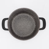Daewoo 24cm Granite Casserole Pot with Lid - DASAG24 (2-Year Warranty)