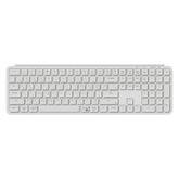 Keychron, B6 Pro Ultra-Slim Wireless ZMK Custom Keyboard for Windows & Mac, English/Arabic - Ivory White