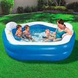 Bestway Family Fun Pool, 2.13 m x 2.06 m x 0.69 m - 54153
