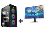 PC Bundle: PC Gaming i5-14400F/RTX 5060/16GB DDR5/1TB with SADES SP-Dolphin SA-F02F27, 27" FHD, 200Hz,0.5ms Flat Gaming Monitor