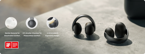 Anker soundcore AeroClip, Open-Ear Clip-On Earbuds