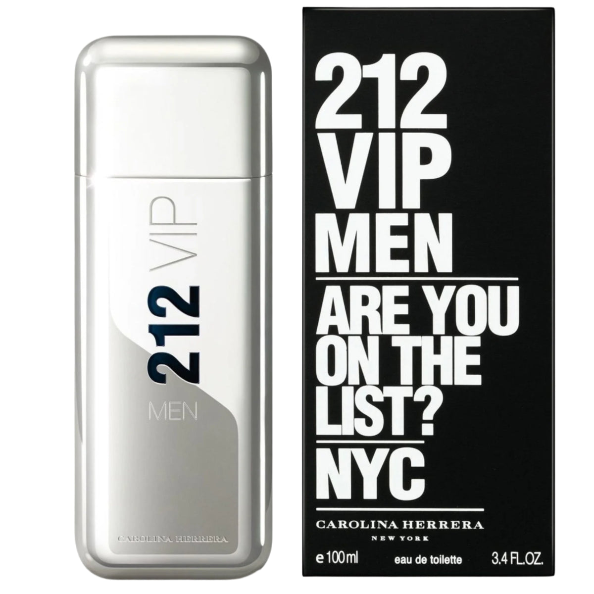 The Carolina Herrera 100ml 212 VIP Men Eau de Toilette (EDT)