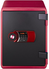 Eagle Safe, 60KG, H520xW410xD445mm, Fire-Resistant, Red