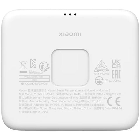 Xiaomi Mi Temperature and Humidity Monitor 3