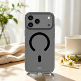 كفر IZEL MagFusion شفاف وملون ومتوافق مع MagSafe لهاتف iPhone 18 Pro Max