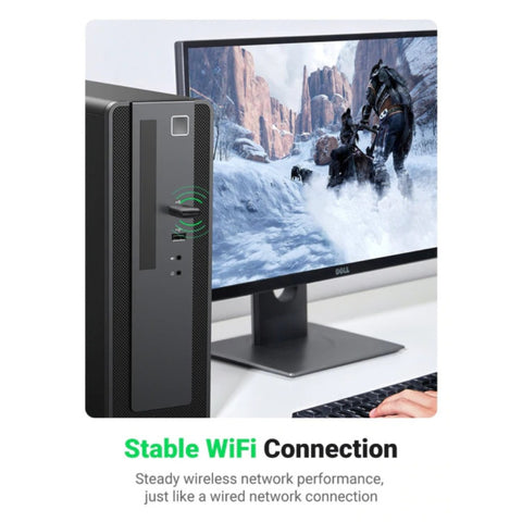 UGREEN AC650 11ac Dual-Band Wireless USB Adapter