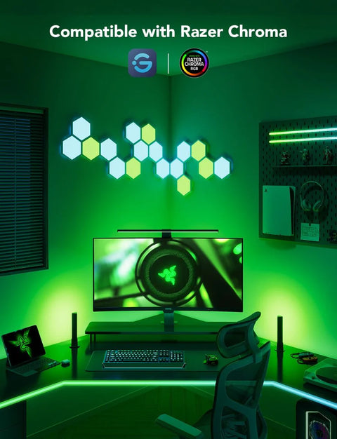 Govee PC Monitor Back Light & Light Bar 27-34 inches (sync by PC Software) Support Matter - H6608
