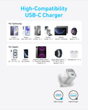 Anker 25W Compact Charger – USB-C Fast Charging Wall Plug with PPS