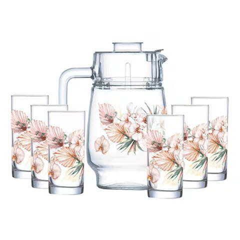 Luminarc Florosa 7 Pcs Drink Set