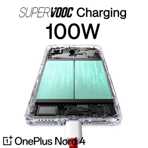 OnePlus Nord 4 5G – 12GB RAM, 256GB Storage, 6.74″ 120Hz AMOLED