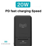 Engage, Wireless Power Bank (10000mAh), Multi-Functional Box