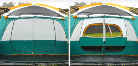 Foldable Family Camping Tent with Carry Bag – 8–10 Persons