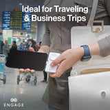 Engage, Portable Dual Port Lightning/USB-C & Watch Charging Power Bank (5000mAh)