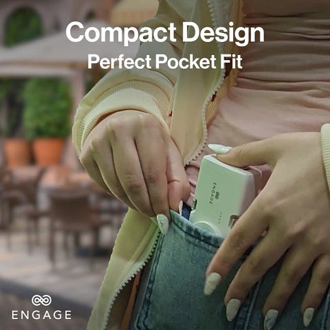 Engage, Portable Dual Port Lightning/USB-C & Watch Charging Power Bank (5000mAh)