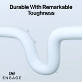 Engage, Super Soft Silicone, USB-C to USB-C Cable with Lightning Adapter