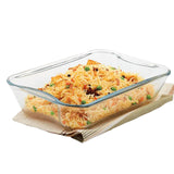 Borosil Rectangular Clear Glass Baking Dish – 1.5 L