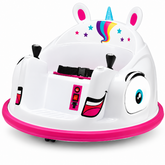 Xootz Animal Electric Bumper Car Ride-On Toy – White