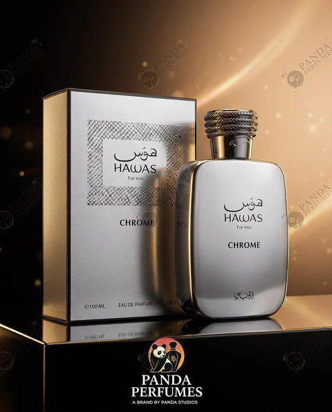 رصاصي عطر حواس كروم أو دو بارفيوم للرجال - 100 مل
