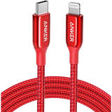 Anker PowerLine + III USBC Lightning (1.8m) Red