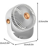 Camelion 2400mAh Rechargeable Portable Mini Fan