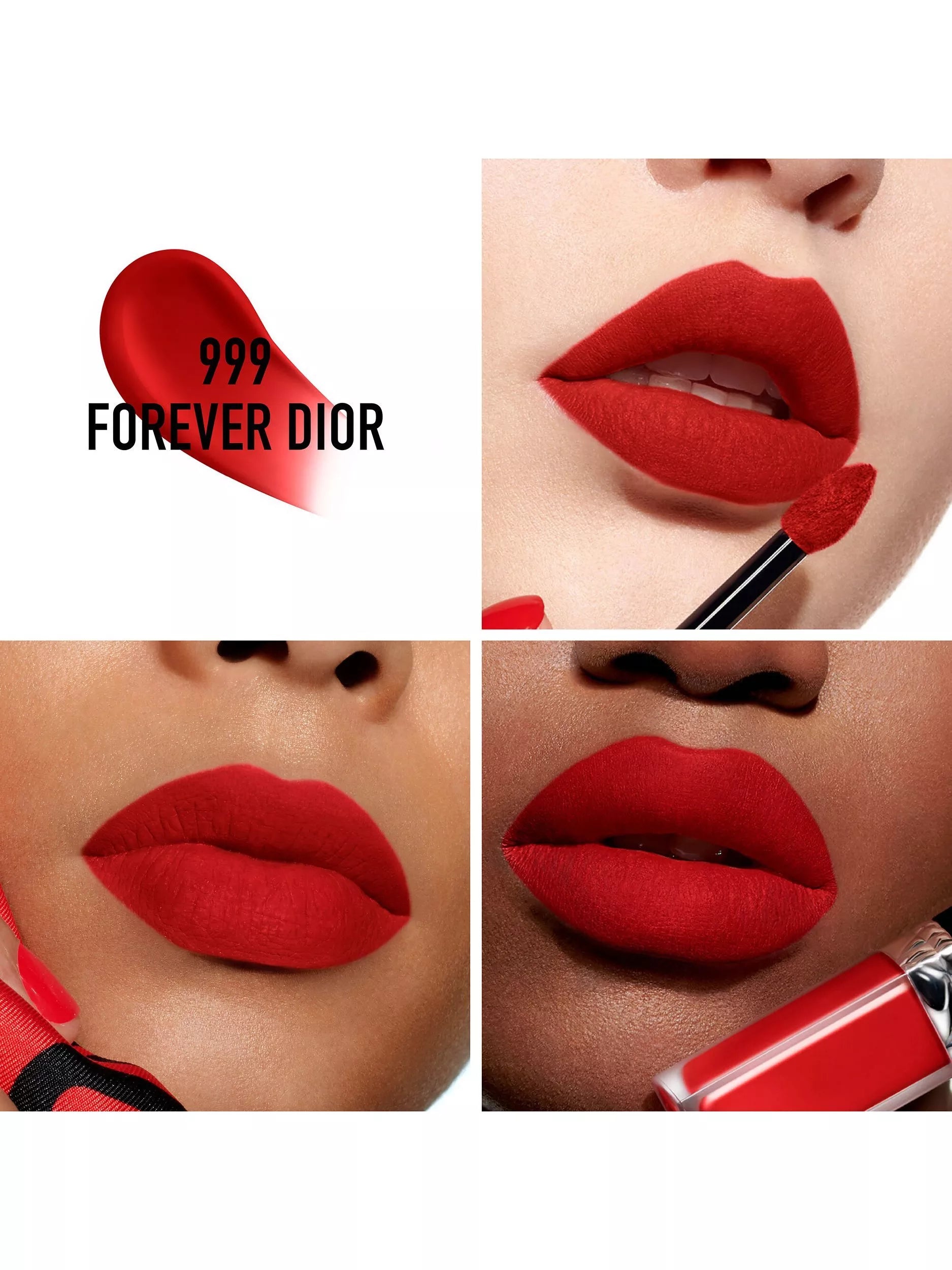 Dior Rouge Dior Couture Lipstick - Limited Edition - 999 Dior Rouge Dior Couture Lipstick - Limited Edition - 999