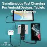 Engage, Hybrid 65W GaN Charger 10000mAh Power Bank