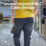 Engage, Hybrid 65W GaN Charger 10000mAh Power Bank