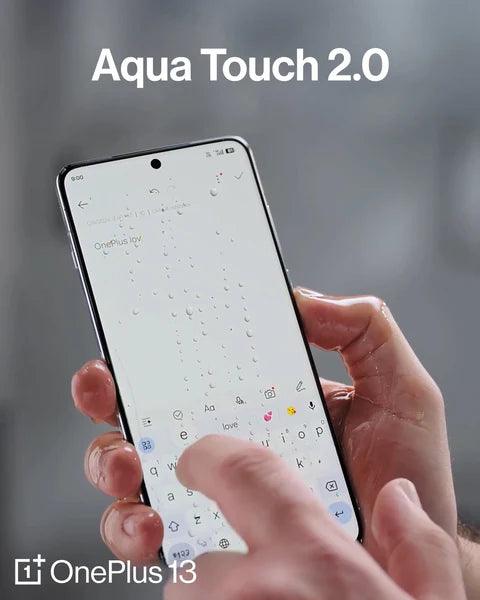 ون بلس 13 5G – شاشة Pro XDR مقاس 6.82 بوصة بمعدل تحديث 120Hz، ذاكرة RAM بسعة 16GB، سعة تخزين 512GB، معالج Snapdragon 8 Elite، شحن سريع بقوة 100 واط