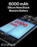 ون بلس 13 5G – شاشة Pro XDR مقاس 6.82 بوصة بمعدل تحديث 120Hz، ذاكرة RAM بسعة 16GB، سعة تخزين 512GB، معالج Snapdragon 8 Elite، شحن سريع بقوة 100 واط