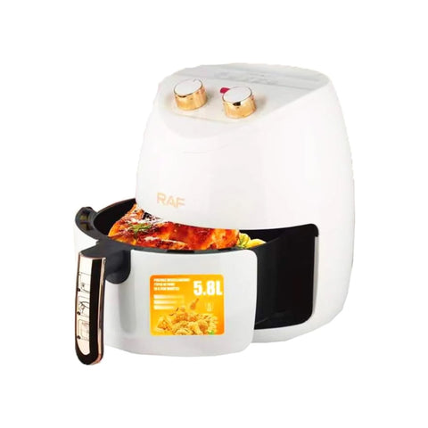 RAF Air Fryer - 5.8 L - 1500 W - White