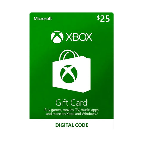 XBOX Card 25$