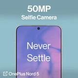 OnePlus Nord 5 5G – 6.83-inch 144Hz Swift AMOLED, 12GB RAM, 512GB Storage, Snapdragon 8s Gen 3, 80W Fast Charging