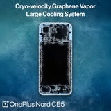 ون بلس نورد CE5 5G – شاشة AMOLED مقاس 6.77 بوصة بمعدل تحديث 120Hz، ذاكرة RAM بسعة 8GB، سعة تخزين 256GB، معالج Dimensity 8350، شحن سريع بقوة 80 واط