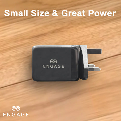 Engage, Charger/Adapter (65W) with GaN Technology