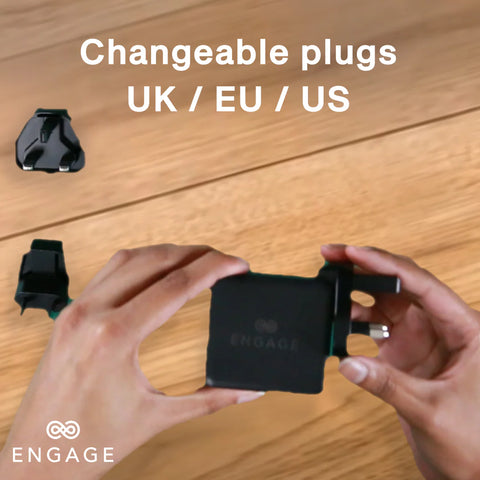 Engage, Charger/Adapter (65W) with GaN Technology