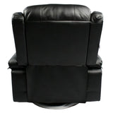 Black Bull Premium Sofa Swivel Rocker Recliner Size (H:107 W: 86 cm) โ PU Black (Free Delivery and Installation)