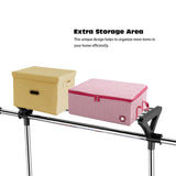 Cloth Rack with Top Shelves