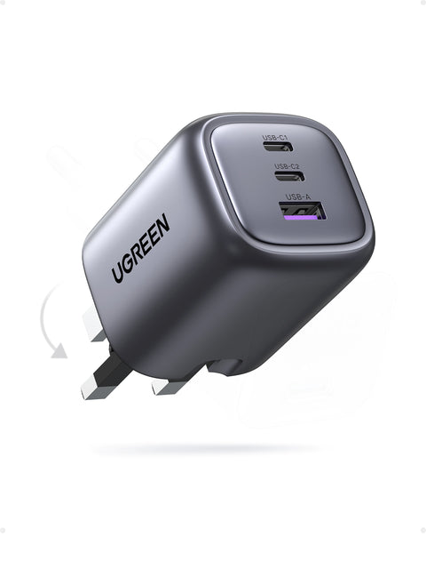UGREEN Nexode 65W Charger UK (Space Gray)