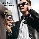 UGREEN 45166, Magnetic Wallet with Stand with Finger Loop Grip - Black