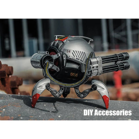 GravaStar Mars Pro Bluetooth 5.0 Speaker with Bass Boost and Stereo Sound - Special Edition Shark 14 Metallic Gray