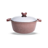 ثيرمو آد طقم أواني الطهي جرانيت ليليا 7 قطع