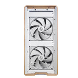 LIAN LI Lancool 217 Mid Tower ATX Gaming Case - White (5 Fans Included)