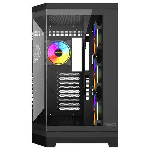 Twisted Minds Vanguard Tempered Glass ATX Mid Tower Gaming Case - Black