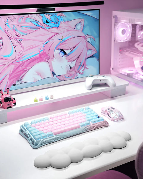 جرافاستار ميركوري K1 لايت 75% لوحة مفاتيح الألعاب الميكانيكية اللاسلكية