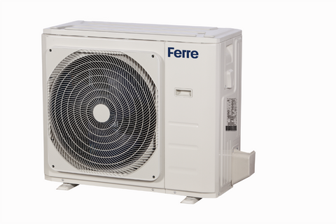 Ferre SRAC 2.5 Ton, 30000 BTU, On/Off Split Air Conditioner with 4-Way Air Swing – White