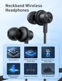 Ravpower TT-BH115, Wireless Stereo Earphones(Black)