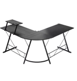 GAMEON L-Shaped Slayer I Series Gaming Desk (129x129x74cm) - Table Top (80x46cm)