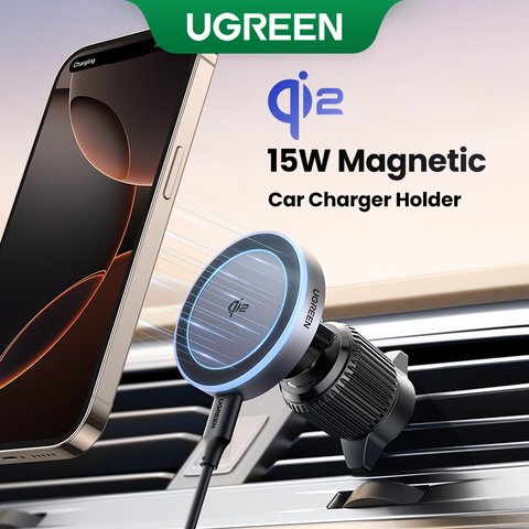 UGREEN W708, Magnetic Car Wireless Charger 15W