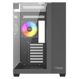 Twisted Minds, Warden Rider Tempered Glass ATX Mid Tower Gaming Case - Black